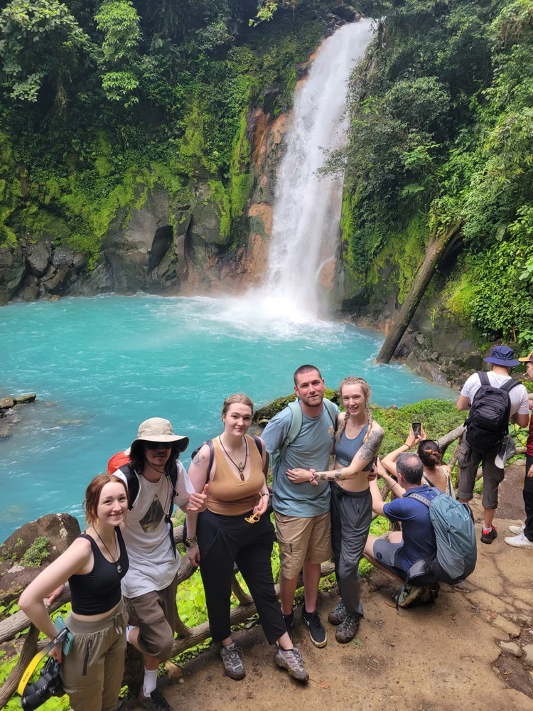 A-Customer-Horseback-Riding-on-a-Monteverde-Waterfall-Tour